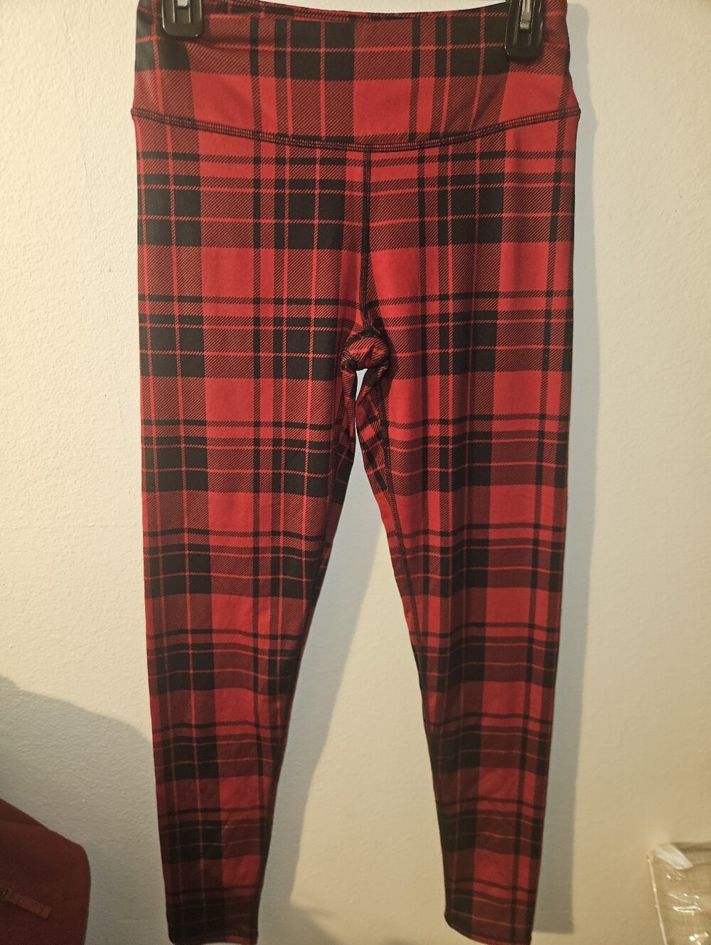 ClimateRight Womans Plaid Leggings Size Xs